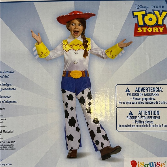 Toy Story Disney Jessie Costume for Toddler 3T-4T New! - Picture 6 of 6